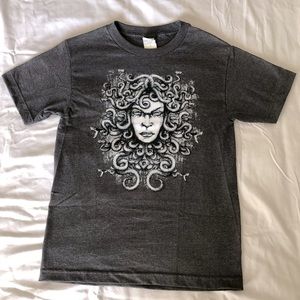 Dark Gray Medusa T-Shirt